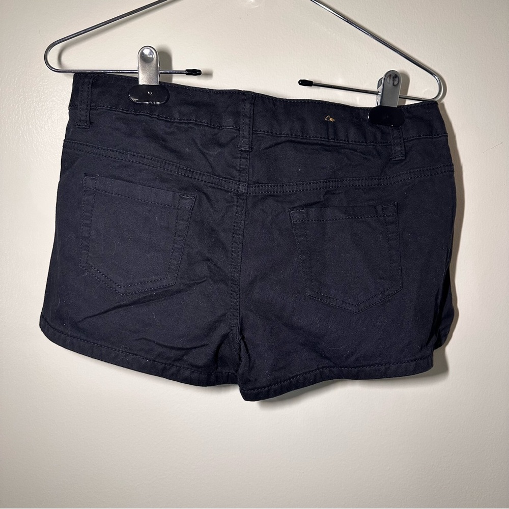 Mossimo Supply Co. Black Jean Shorts - Picture 2 of 3